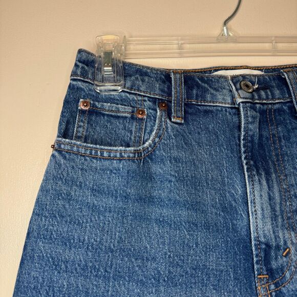 NEW ABERCROMBIE & FITCH women's size 2 The 90s Straight Ultra High Rise Jeans - Picture 9 of 15